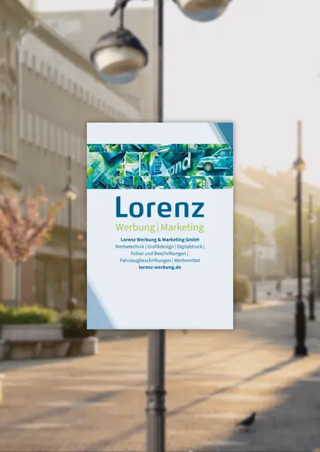 Wahlplakat DIN A1 Hohlkammer